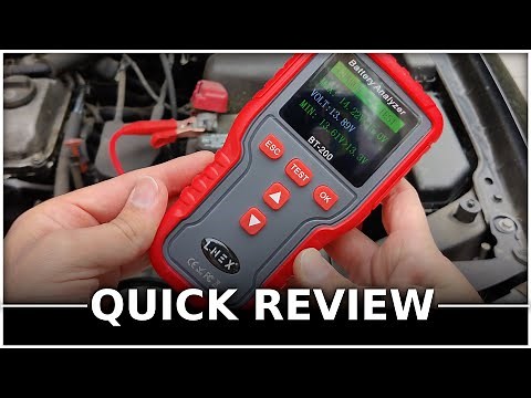 LNEX BT-200 Battery Tester - Test and Review