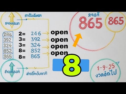 Thai lottery open single 1-9-25