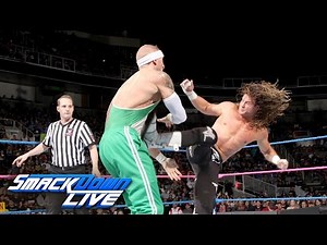 Dolph Ziggler vs. The Spirit Squad - 2-on-1 Handicap Match: SmackDown LIVE, Oct. 11, 2016