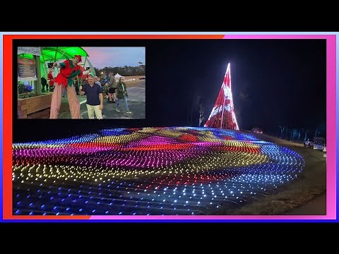 The Beautiful "Fantasy in Lights"! Callaway Gardens Christmas Light Display 2022.