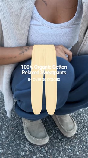Sweats that are ready for whatever's on your agenda 🚶‍♀️ 🌱 100% Organic Cotton 🛠️ Produced in Portugal 🌈 Available in 40 colors 📏 XS–XXL for the perfect fit Looks great, feels even better💛 | Colorful Standard