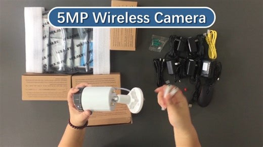 Watch Wireless PIR Security Camera system 4pcs on Amazon Live