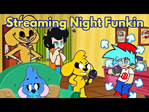 Friday Night Funkin' Vs Streaming Night Funkin | Trollino Mikecrack (FNF/Mod/Gameplay + Cutscene)