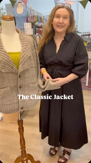 A huge congratulations to our Kristie who has just finished the knit Classic Jacket by Kay Hopkins. She used Circus Tonic Antipodes 4 ply yarn and it is so fluffy and cosy. Kristie learned lots of new knit tricks along the way including the super handy knit pockets. She continues to amaze us with her skills and what she is able to create. #thatyarnplace #brisbaneknitters #brisbanemakers #knittingaustralia #yarncommunity | That Yarn Place