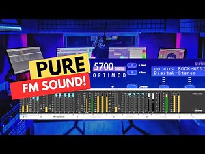 FM RADIO: sound processing secrets | Orban Optimod 5700i + DANTE i/o + STL 2.3 GHz + A ton of KW