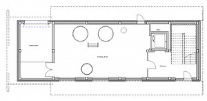 Overhanging Roof Outline