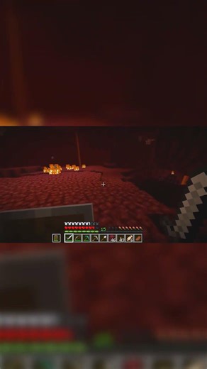 I Threw My Sword While Running From the Nether #minecraft