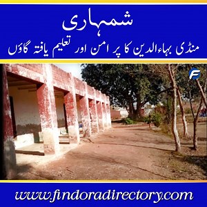 Shumhari is a beautiful, peaceful, and historically rich village located in District Mandi Bahauddin, Punjab, Pakistan. This documentary highlights the geography, culture, education, overseas Pakistanis, agriculture, famous personalities, and social harmony of Shumhari village. The village is surrounded by lush green fields, canals, and is close to River Jhelum, making it one of the most fertile and developed rural areas in the region. Shumhari is known for its educated community, overseas profe