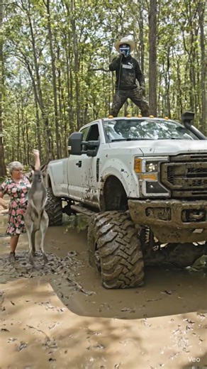 grandma kangaroo F-350 #mudding #redneckshowdown #redneck #dragonknightdjx