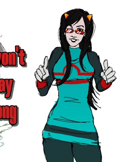 All the new tiktok trends are soo fun, so I wanted to try to be on time for this one!! I haven't animated since the FlipaClip era...And tweening/rigging is very confusing to me. I still tried! Latula is my personal favorite troll design wise. I've been busy w art uni, but I wanna post more stuff!! #homestuck #animationmeme #latula #dancestors #homestuckfanart