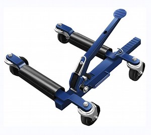 [Hot Item] Easy Operation 1500lbs Hydraulic Wheel Dolly Lift Easy Moving Car Dolly Vehicle Tools Position Jack