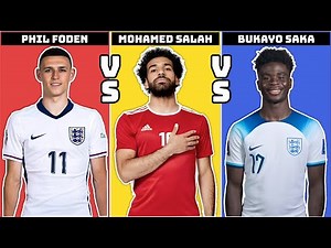Foden vs Salah vs Saka | Rising Stars Face-Off!