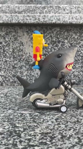 SpongeBob SquarePants Mini Play Characters, Collectible Figure #shorts