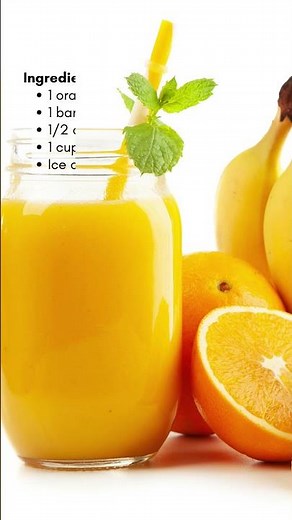 Refreshing and Nutritious: The Ultimate Orange Banana Smoothie Recipe