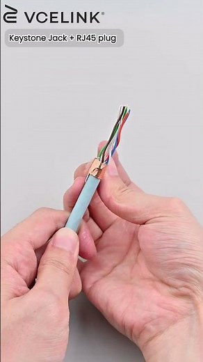 3 Ways to Connect Cat7 Network Cables.#shorts #cat7 #ethernet #rj45coupler #howto #keystonejack