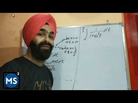 Integration-14 (Definite Integration using substitution)