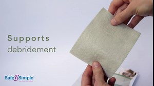 Amazon.com: Safe n’ Simple AG Gelling Fiber Silver Wound Dressing - 4" x 4.75" Fibergel Ag Silver Alginate - Hydrofiber Ag Technology - Burn Medicine Wound Care Supplies for Leg Ulcers-Traumatic W : Health & Household