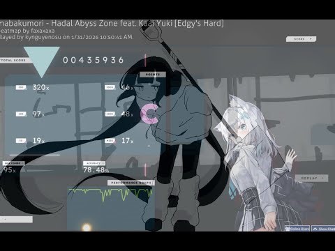 OSU! | hadal abyssal zone // vo. kaai yuki // mapped by faxaxaxa.
