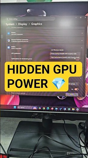 STOP Windows from Limiting Your GPU! 🖥️