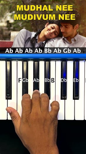 Mudhal Nee Mudivum Nee | Keyboard Notes #mudhalneemudivumnee #keyboardtutorials #keyboardnotes
