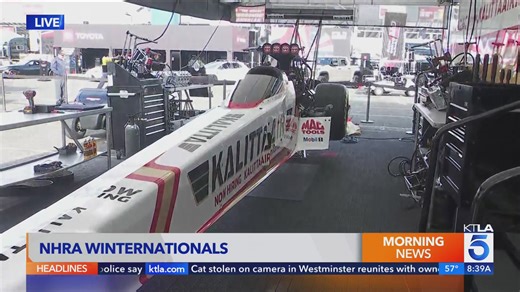 65th anniversary of NHRA Winternationals (8 a.m.)
