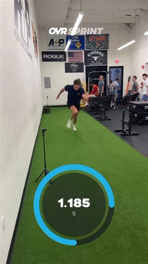 Jack Brown on Instagram: "@ovrperformance has the best timing gates out there. The OVR Sprint is one of the coolest things we’ve got at our gym and the athletes absolutely love it. If you ain’t measuring you’re just guessing, and the times have driven outputs through the roof. - You can even get a discount if you use the link I’ve got in my bio. - Love BIG"