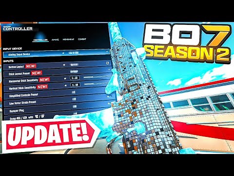 *NEW* #1 BEST SETTINGS TO USE in BLACK OPS 7 SEASON 2! 🎮 (BO7 Best Controller Settings PS5/XBOX/PC)