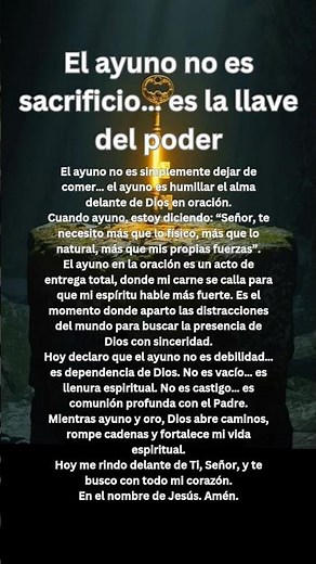 Palabra de poder: El verdadero significado del ayuno en la oración #palabradepoder #amor #poder
