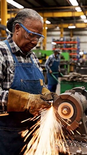 Decades of Skill: Precision Grinding in the Shop 🛠️