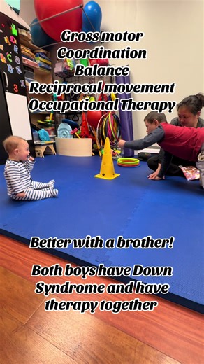 Therapy Enjoyment for Brothers with Down Syndrome
