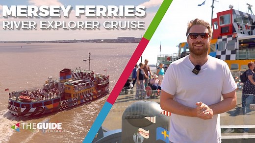2.9K views · 100 reactions | Watch as we take you on the Mersey Ferries River Explorer Cruise to see the city like never before. 朗 The trip lasts 50 minutes and you can jump on board seven days a week!  Book your trip now  ow.ly/E4t650K4vVJ | The Guide Liverpool | Facebook