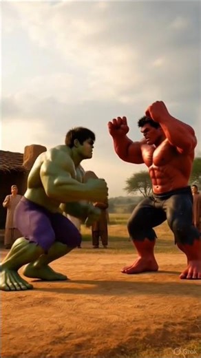 Hulk vs Red Hulk 😡 | Sabse Badi Takkar 💪#Hulk #RedHulk #Shorts #Viral #youtube