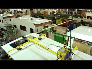 Caravanes Sterckeman : visite de l'usine