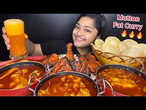 SPICY MUTTON FAT CURRY 🔥 SPICY TANDOORI CHICKEN, CHICKEN AND EGG FRIED RICE, LUCHI AND BOILED EGGS