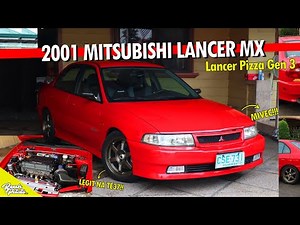 2001 Mitsubishi Lancer MX MIVEC // Lancer Pizza Gen 3