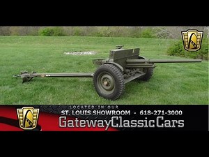 1943 M3 37 MM Anti Tank Gun Stock #6830 Gateway Classic Cars St. Louis Showroom