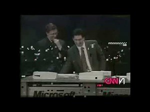 windows 98 生放送でクラッシュ事故 日本語