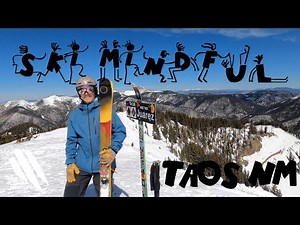 ski mindful (telemark skiing off Kachina Peak in Taos 2022)