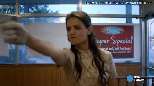 Katie Holmes does more in the kitchen than just cooking