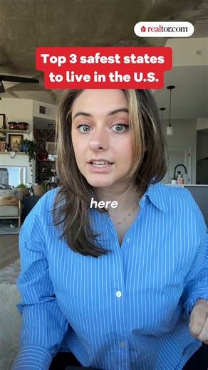 8.2K views · 51 reactions | The safest states to live in America  WalletHub’s latest report ranks the safest states, factoring in crime, financial and road safety, workplace security, and emergency preparedness amid rising extreme weather risks. 樂 Surprised by the results? More: https://rltor.cm/MWJ2AN | Realtor.com | Facebook