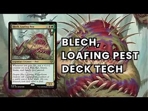 Blech, Loafing Pest Deck Tech | Pests, Bats, Insects, Snakes, and Spiders Commander EDH MTG
