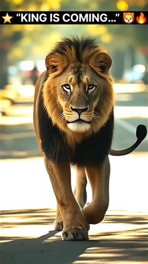 🔥 KING IS COMING 🦁 | Walk With Lions – An Epic Cinematic Experience 🔥