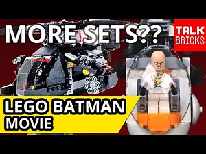 LEGO Batman Movie Future Set Breakdown! More Sets Coming?? Harley's Truck! Egghead Mech! Bat Kayak!