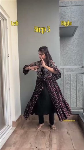 Easy Semi Classical Dance Steps | Learn Easy Dance From Home | Step by Step Tutorial