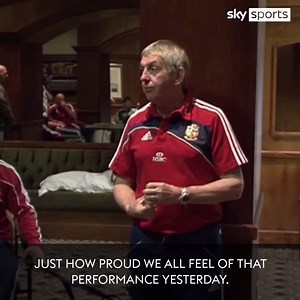 It was heartache for the Lions in the second Test against South Africa in 2009. Sir Ian McGeechan rallies the troops for the third and final Test, which you can watch live now on Sky Sports Arena 📺 | Official Lions Rugby