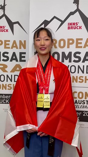 Eva Sandersen from Denmark is making history at the 16th European Taekwondo Poomsae Championships 2023 in Innsbruck, Austria 🇦🇹 Eva became double European Champion 2023 in Recognized Poomsae Female Individual U30 & Freestyle Individual! It is her 3rd European Champion title in a row in the Senior Individual Division. An impressive total of 9x European Champion titles; 5x in Recognized Poomsae & 4x in Freestyle Poomsae. Big congratulations to Eva for becoming 9x European Champion🥇🥇🥇🥇🥇🥇🥇�