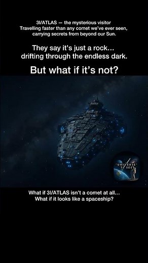 The Alien Visitor: 3I/ATLAS #space #shorts #3iatlas