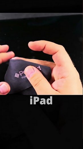 Cleaning iPad Pro M5 13 Inch Screen Part 1