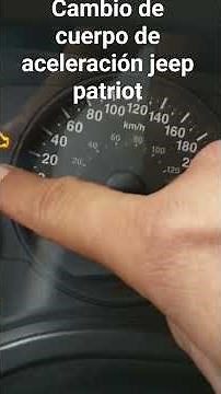 Jeep Patriot, Compass, Caliber, etc. throttle body replacement