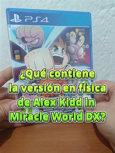 Así ES la VERSIÓN FÍSICA de ALEX KIDD IN MIRACLE WORLD DX (PS4) 🤜🏼🤛🏼 #alexkiddinmiracleworlddx, #alexkiddinmiracleworld, #playstation4, #unboxing, #phionitrix